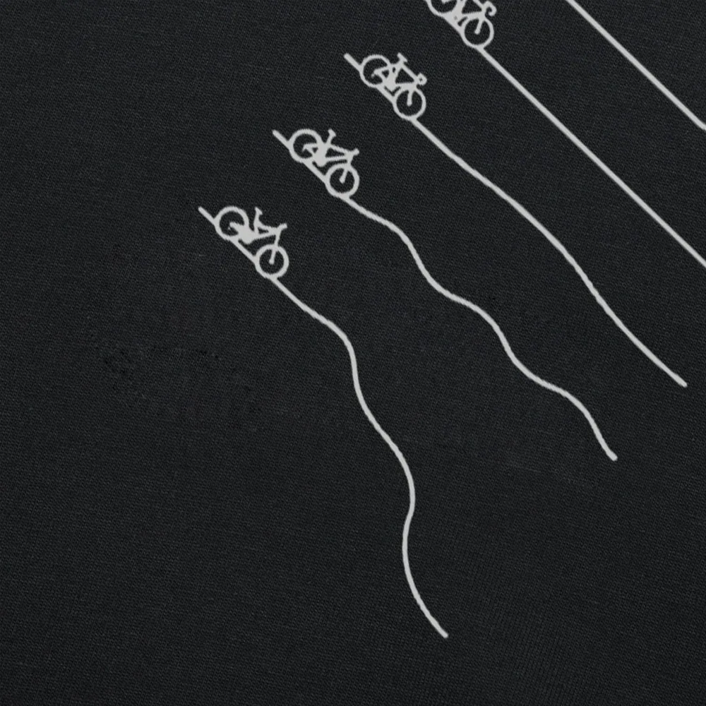 Мужская футболка с коротким рукавом и круглым вырезом летняя хлопковая черная в