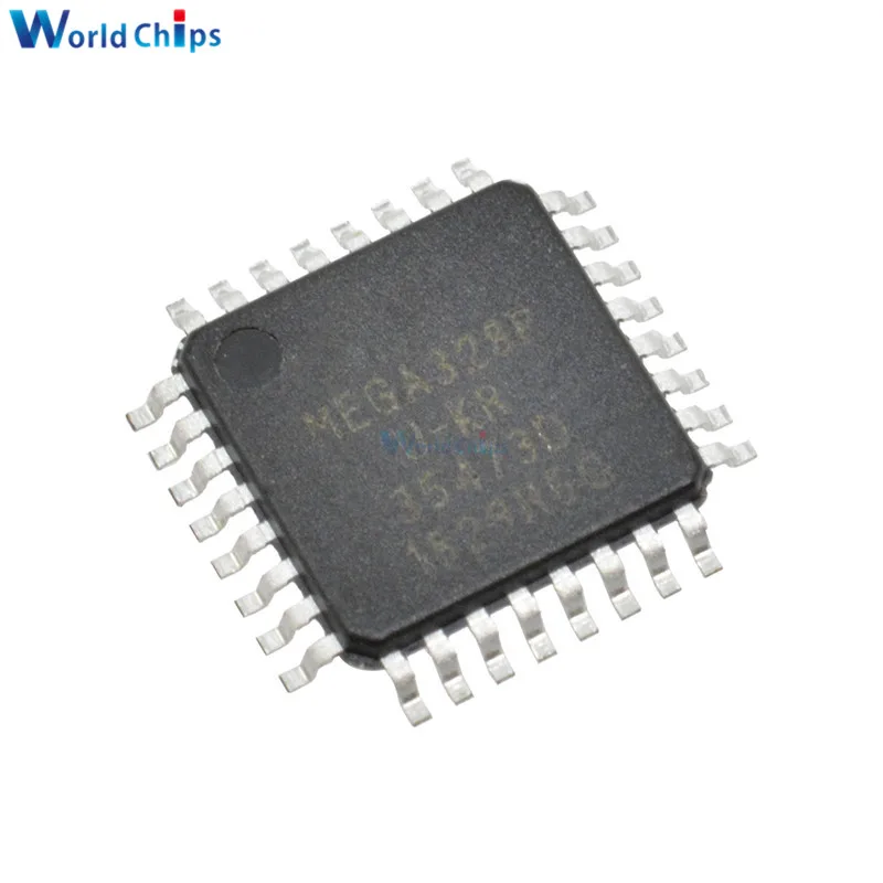 10 шт. ATMEGA328 ATMEGA328P TQFP32 QFP для поверхностного монтажа в виде AU SMD|Интегральные схемы| |