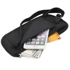 Уличный безопасный дорожный поясной кошелек, денежный Паспорт поясная сумочка для телефона с защитой от кражи, чехол для бега