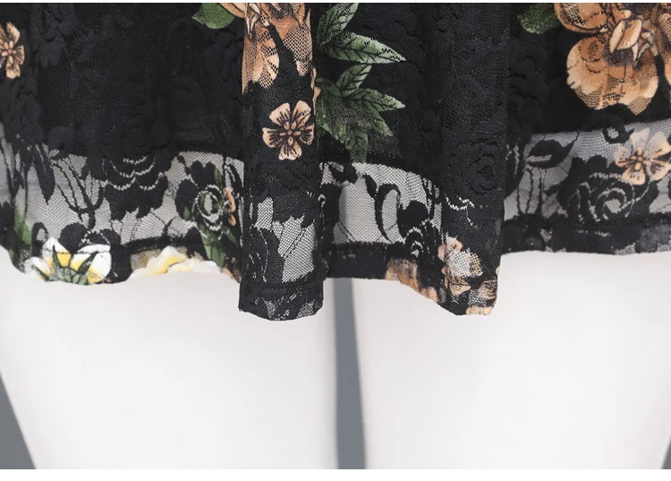 

Women's Short-sleeved Waist Top Long Section Fashion Temperament Lace Bottoming Shirt Female All-match 2020 Summer New L420