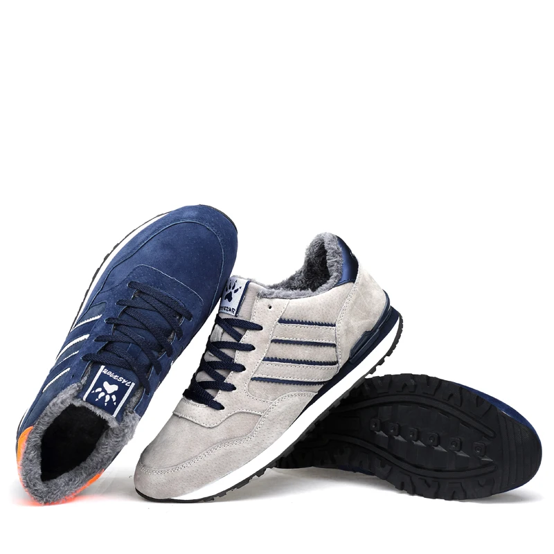 

Valstone Men's Spring Genuine Leather Sneakers 2019 waterproof Mocassins Antiskid shoes Zapatillas de deporte comfortable walk