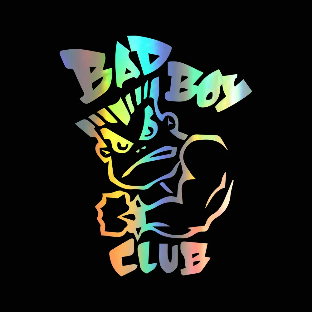 

Bad Boy Club Personality Car Stickers Pvc Fashion Auto Style Window Decoration Accessories Decals Customizable Colors