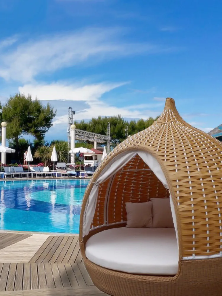 Уличная кровать клетка для птиц стул пляжа двора балкона птичье гнездо пол