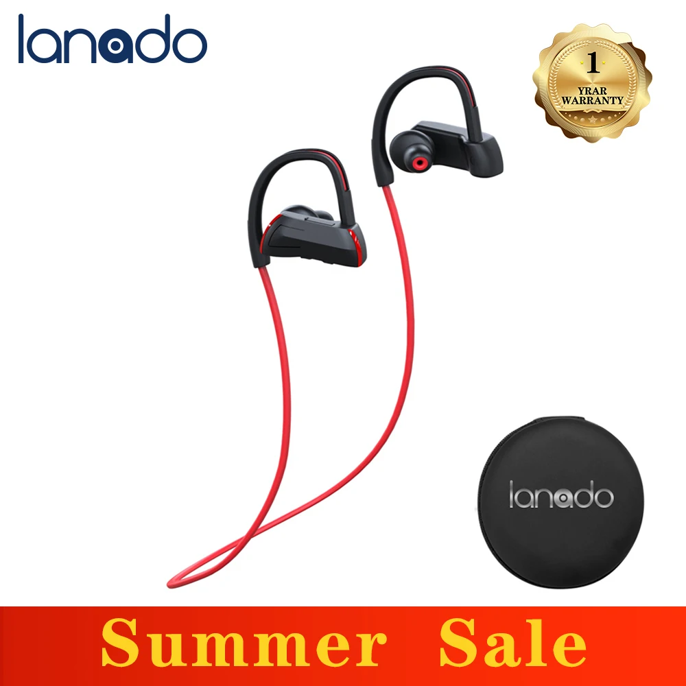 Наушники вкладыши Lanado с поддержкой Bluetooth Hi Fi|Телефонные - Цена: 1 396,07 - 1 470,34 руб.