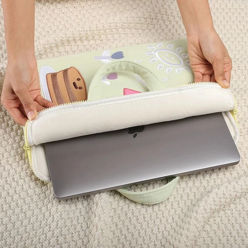2021 new fashion cute laptop handbag 13 3 14 15 15 6 inch notebook bag for mac air pro16 asus surface xiaomi huawei dell lenovo free global shipping