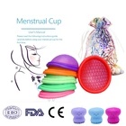 4CS силиконовые менструальные диски, многоразовые диски для менструации с плоской подошвой, сверхтонкие, Стерилизующие диски для женщин