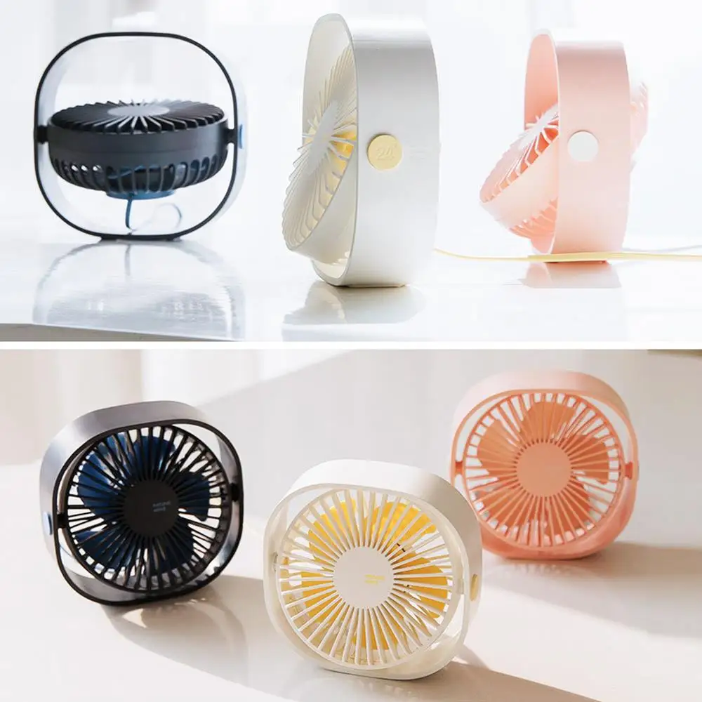 

USB Portable Air Conditioning Student Noiseless Fan Delicate 2020 Portable Mini Personal Desk Fan Cute Gift