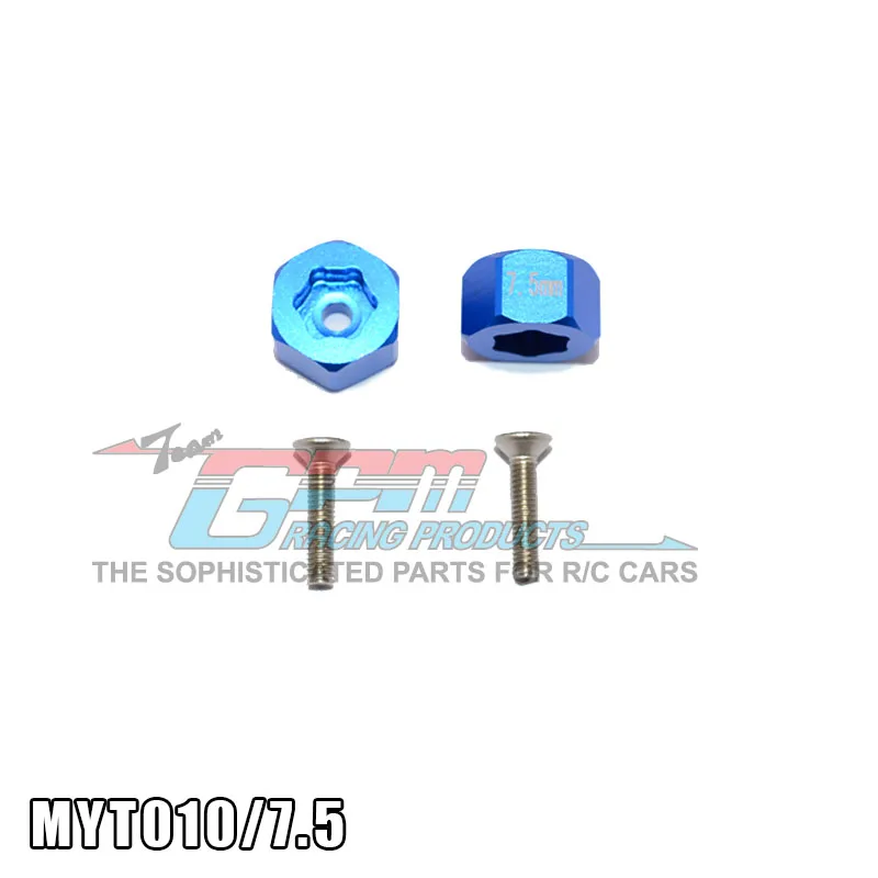 GPM для Axial Yeti Jr Ax90052 алюминиевый сплав передняя Шестигранная контактная машина 7 5