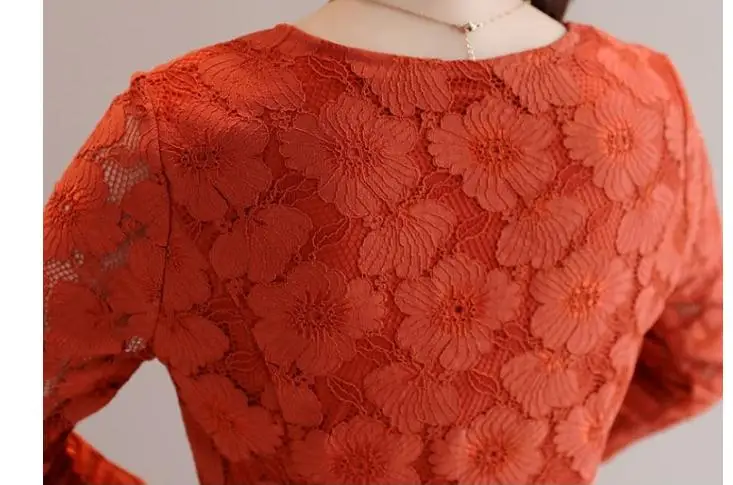 

2020 Women in spring and autumn Summer with New style fashion Long sleeve round collar dress