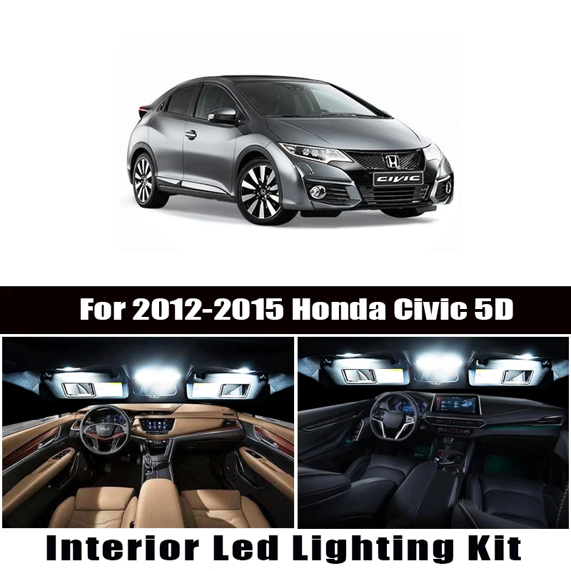 Canbus для Honda Civic 9 5D седан купе хэтчбек 2012 2013 2014 2015 автомобильное светодиодное
