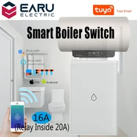 us 16a wifi smart timer panel wall boiler water heater wall touch switch smart life tuya voice remote control alexa google home