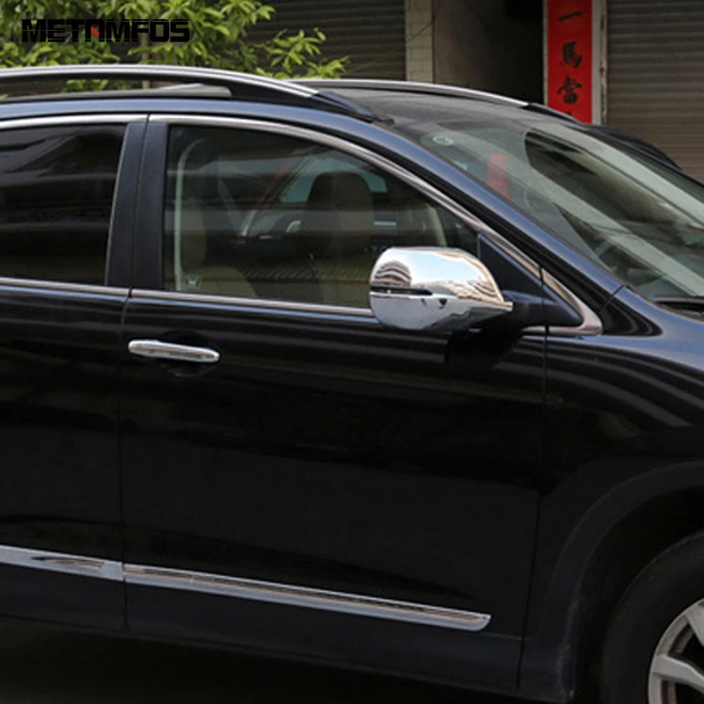 Для Honda CRV CR V 2012 2018 2019 углеродное волокно заднего вида боковое зеркало накладка