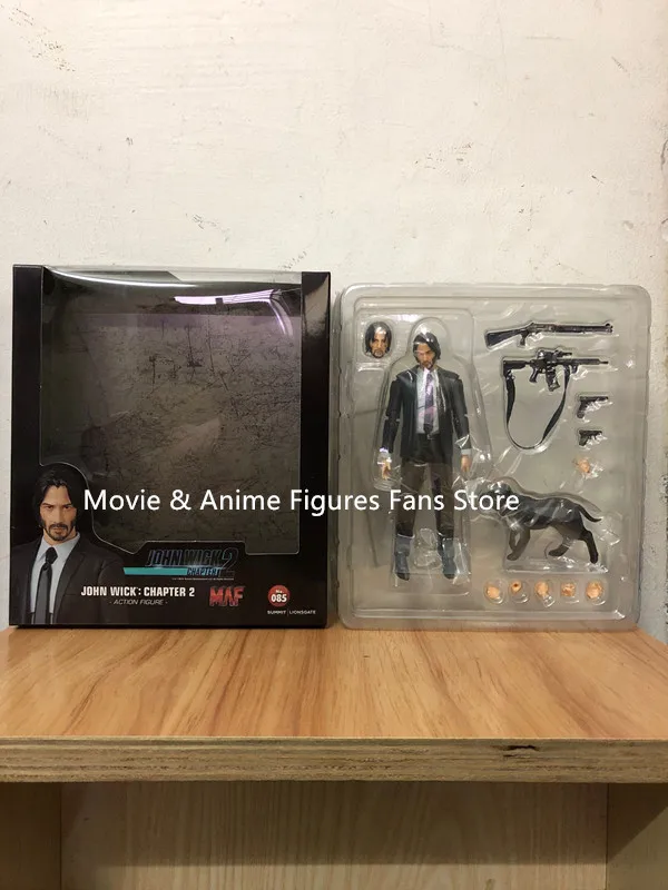 15 см новый тип Mafex 085 Джон фитиль глава 2 экшн-фигурка Коллекционная модель игрушка