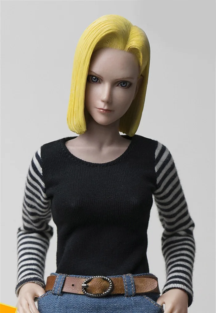 Soldier Phicen 1/6 масштаб Dragon Ball Z Android 18 лазурит экшн игрушечная фигурка-модель для детской игрушки