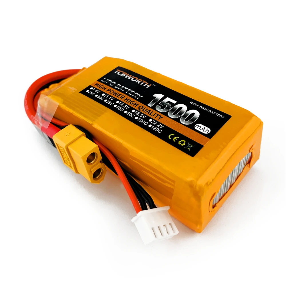 2 шт. новые батареи 3S RC LiPo 11 1 В 1500 мАч 60C Max 120C для радиоуправляемого вертолета