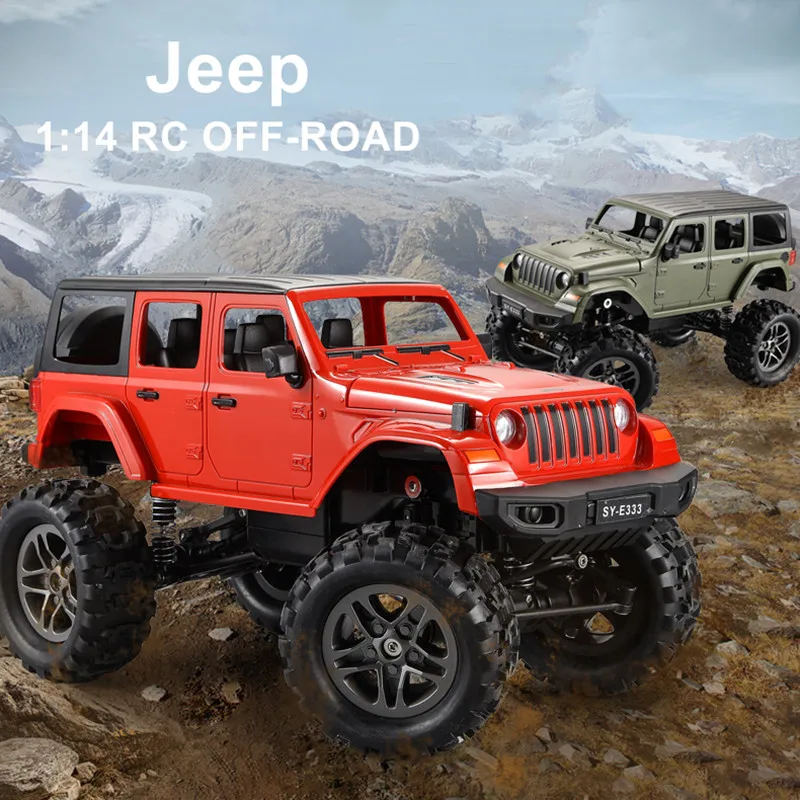 Игрушечный Радиоуправляемый автомобиль JTY 1:14 грузовик Wrangler с дистанционным