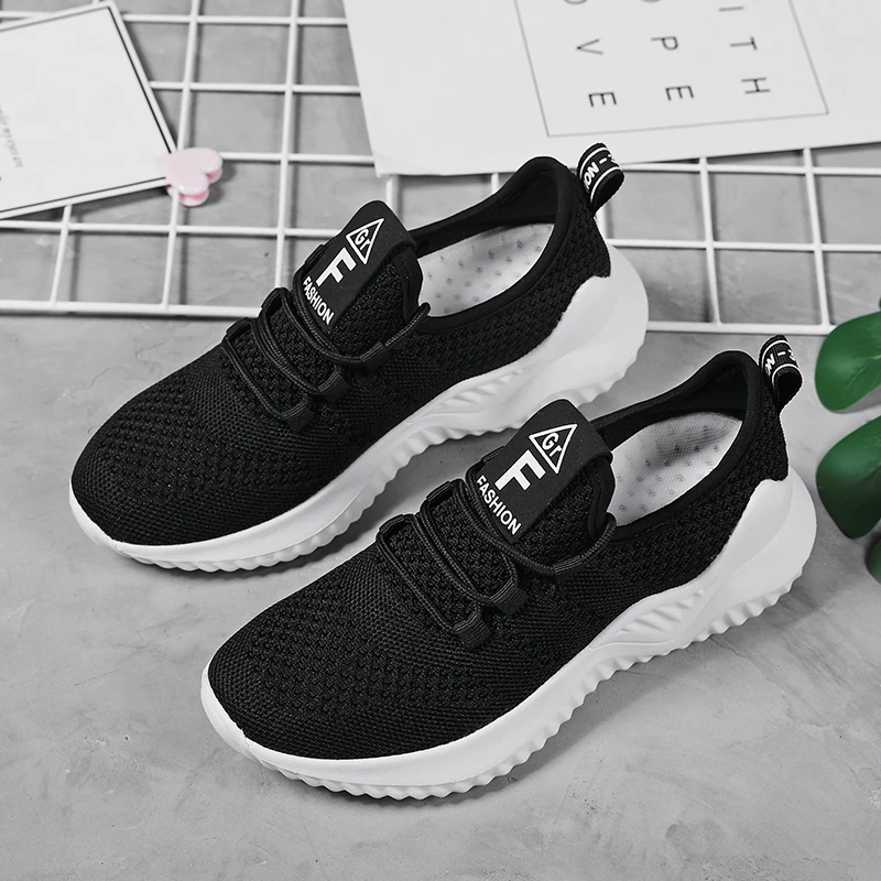 Женские сетчатые кроссовки MAIJION дышащие на шнуровке повседневная обувь