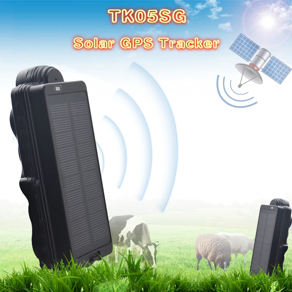 TK05SG водонепроницаемый GPS трекер 3G WCDMA с добавлением магнита солнечная энергия WIFI