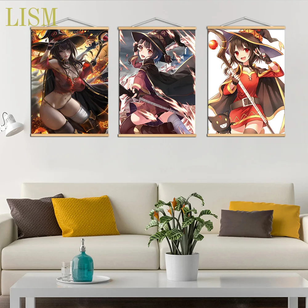 Коносуба благословение Бога этому замечательному миру! Megumin Satou Kazuma Аниме Манга