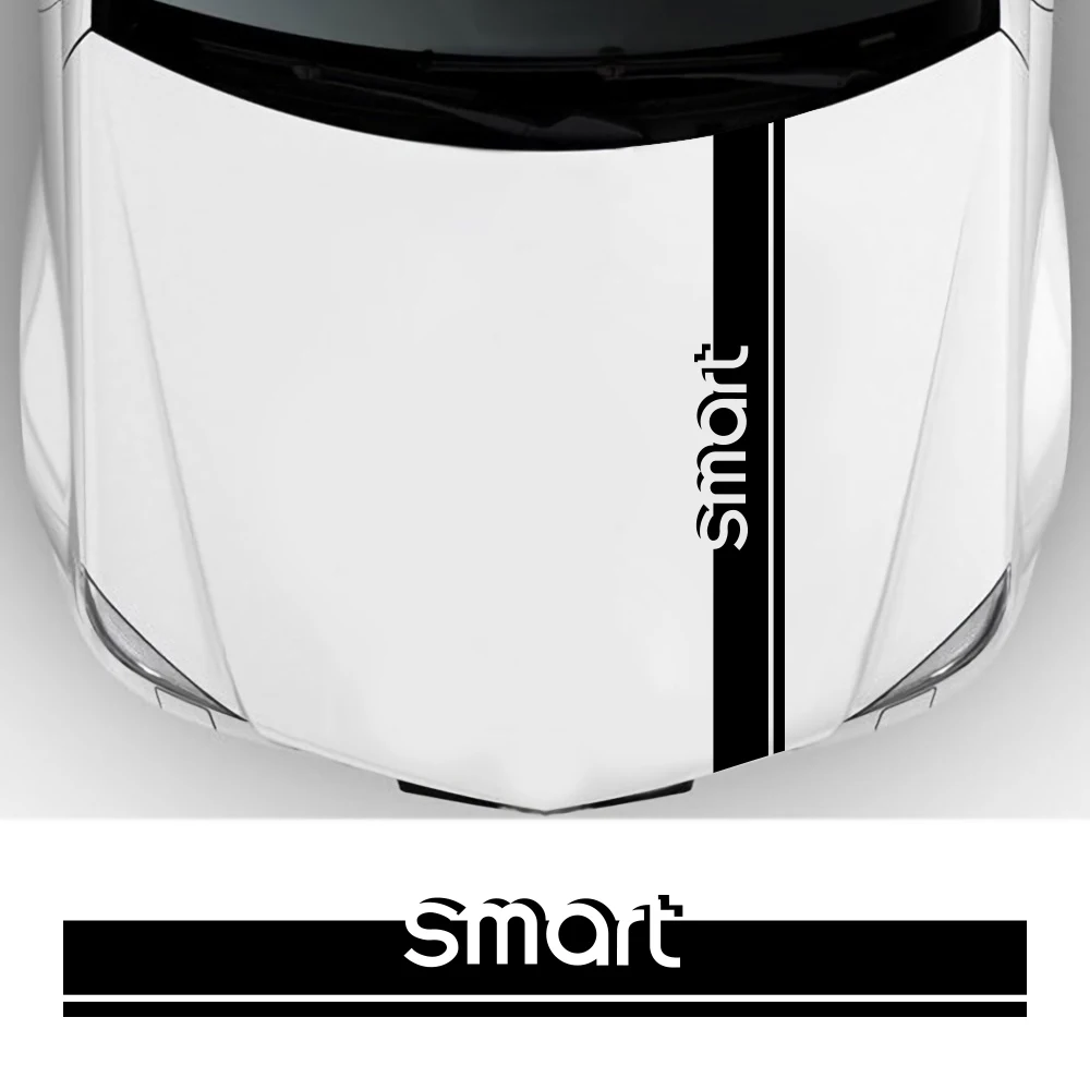 Виниловая пленка на капот автомобиля ПВХ наклейки для Smart Fortwo Forfour 453 451 450