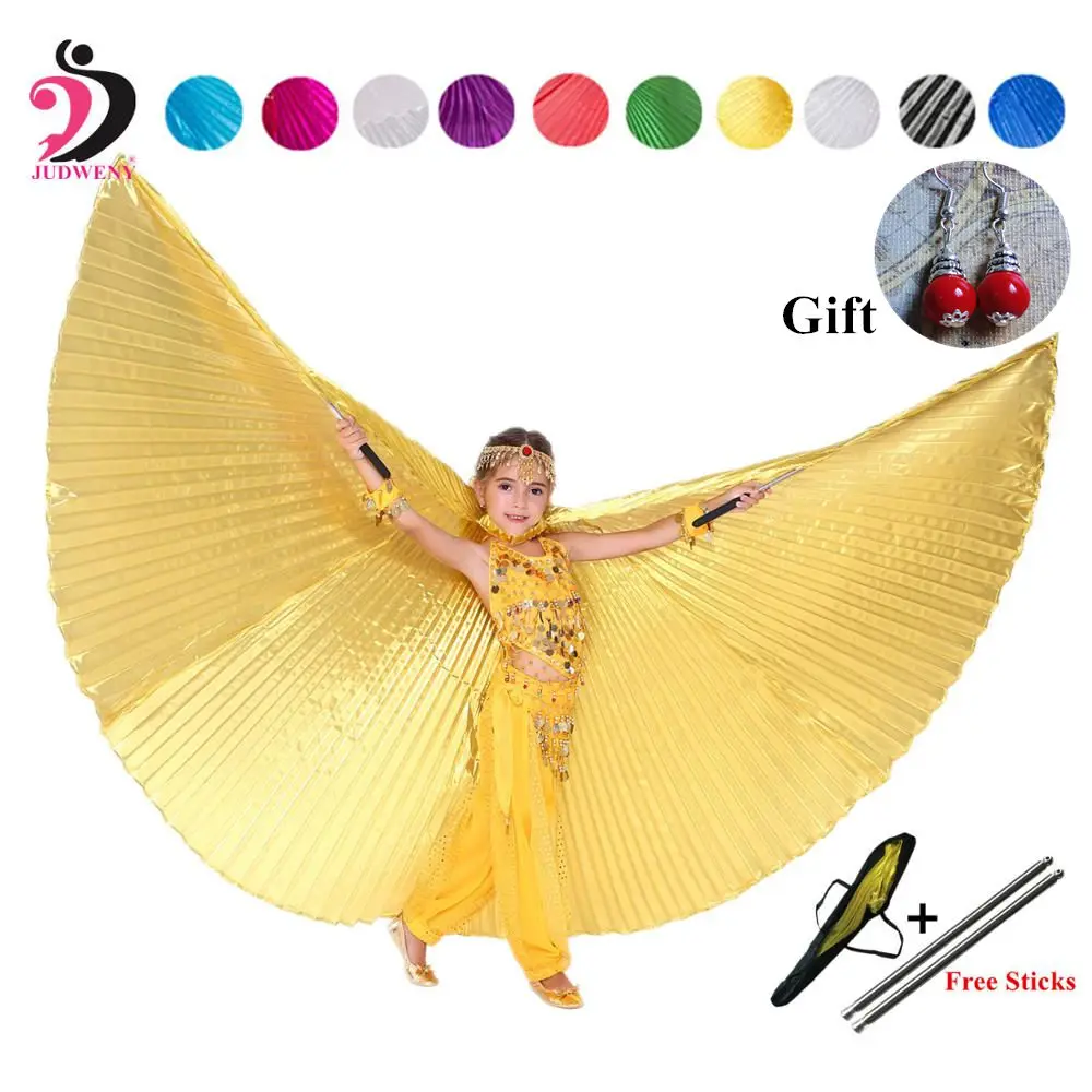 Костюм с крыльями для танца живота детей и взрослых сумкой в виде палочек|belly dance