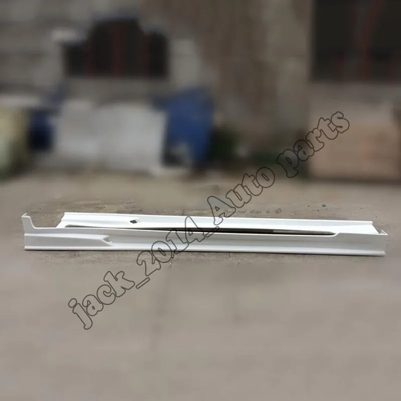 Side skirt Подходит для Infiniti Q50 ABS передний задний бампер+ задний спойлер - Цвет: Side skirt