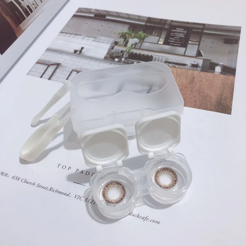 Горячая Распродажа контактные линзы держатель Портативный маленькое красивое