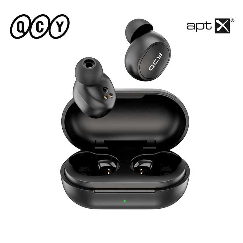 

QCY T4S Wireless Headphone Bluetooth 5.0 Earphones QCC3020 Codec APTX Music Sport Earbuds Mini Portable True TWS With Microphone