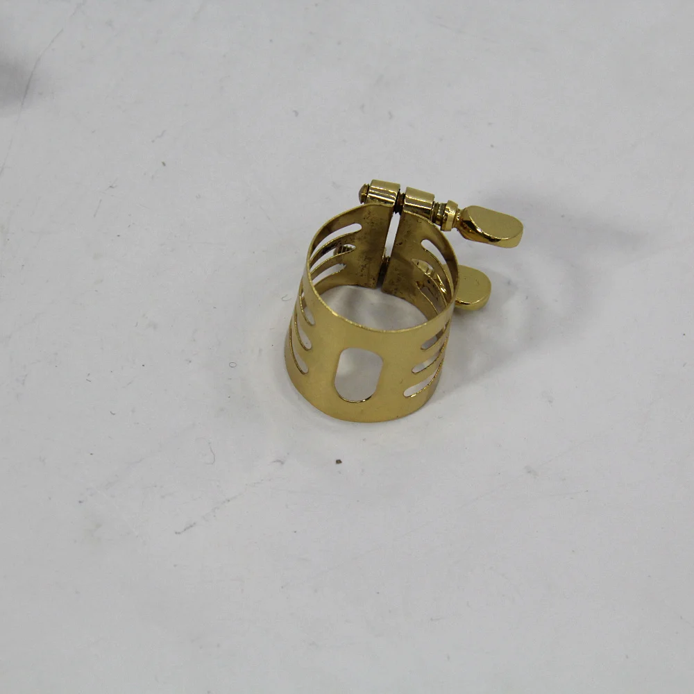 Новый альт саксофон Лигатура мундштука Профессиональный металлический зажим