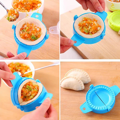 DIY Kitchen Gadget Dough Press Mould Meat Pie Ravioli Dumpling Maker Mold Tool | Дом и сад