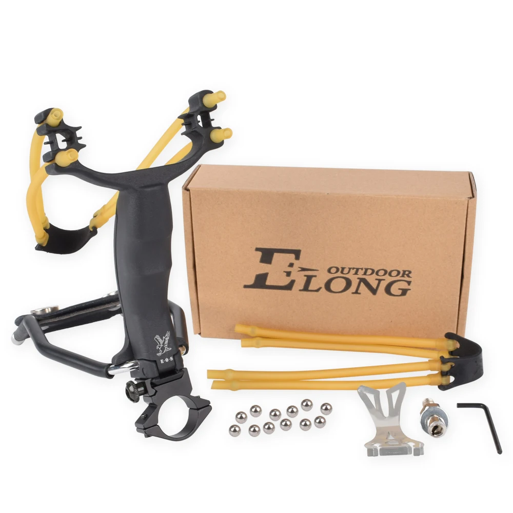 

1X Hunting Slingshot Catapult Outdoor New Eagle of Sniper Powerful Slingshot Wrist Catapult Sling Shot Free Shipping