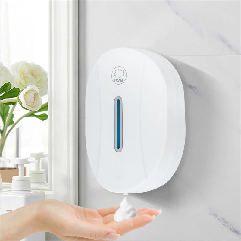 

Бесконтактный Дезинфектор для рук, 550 мл, настенный автоматический диспенсер мыла с датчиком, дезинфекция