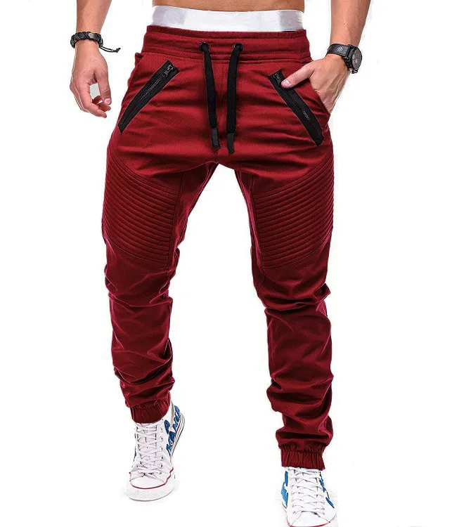

selected Sweatpants Fashion colors Mens Trousers Joggers Casual Size Multi-pocket Cargo Solid Plus can be New styles Multiple Ca