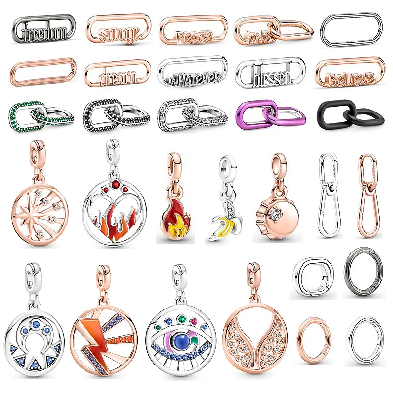 Подвеска-медальон из серебра 925 пробы для браслетов Pandora | Украшения и аксессуары