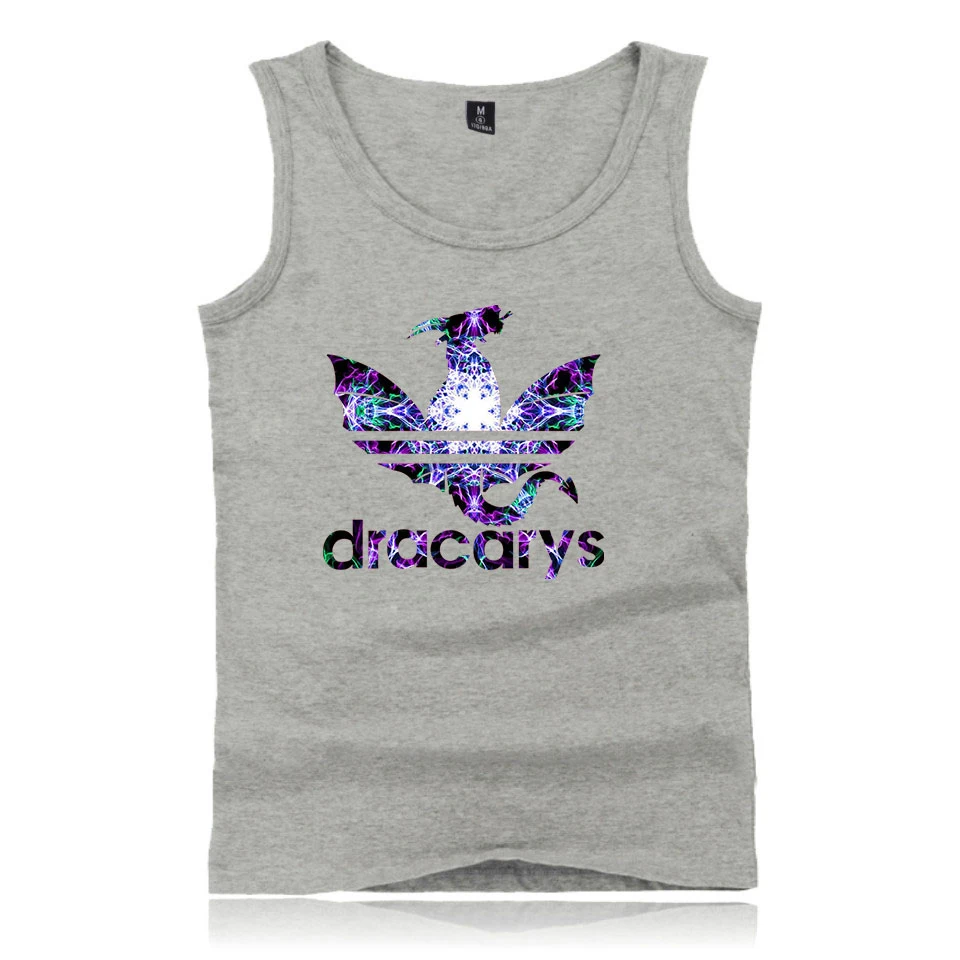 Dracarys Игра престолов мужская майка для мамы топы мужчин Harajuku Бодибилдинг одежда
