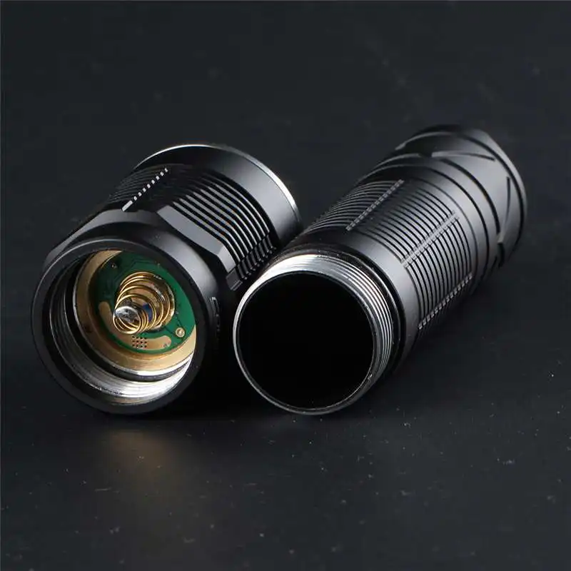 Convoy S12 3x SST20 / Nichia 219C 2300LM 6000 мАч выход Мощный фонарик 18650 21700 для кемпинга