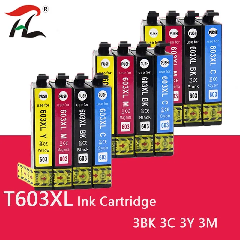 Для 603XL T603 T603XL E603XL 603 XL совместимый чернильный картридж для Epson XP-2100 XP-2105 XP-3100 XP-3105