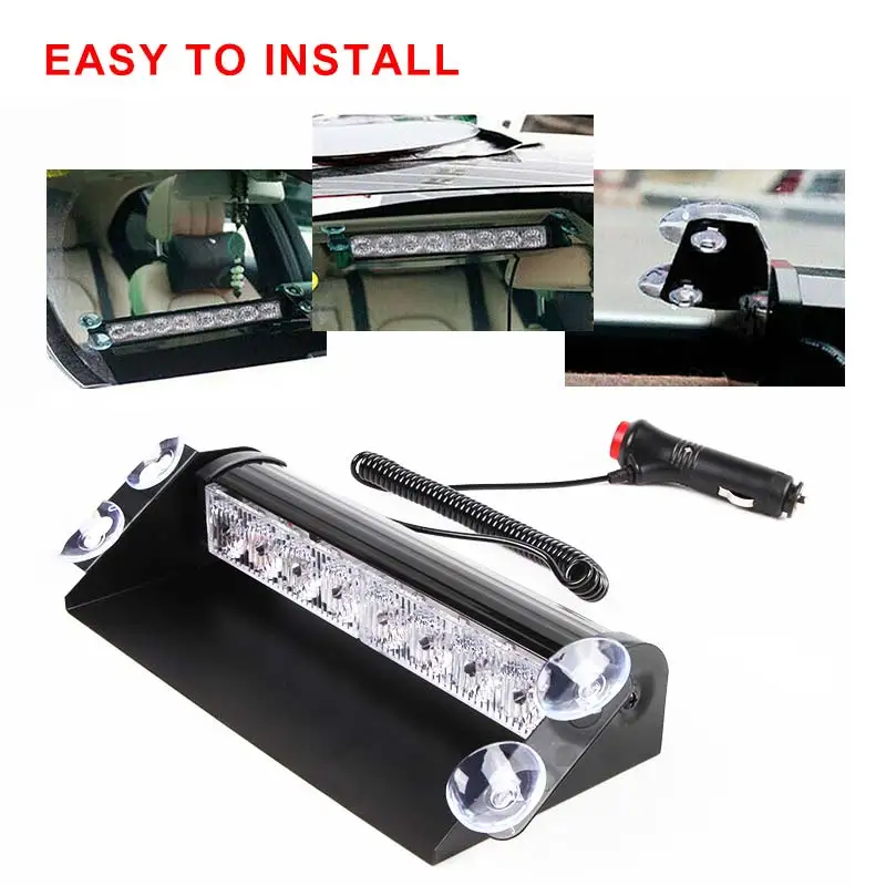 Светодиодная Предупреждение лампа 12 В для автомобиля грузовика 3 режима мигания |