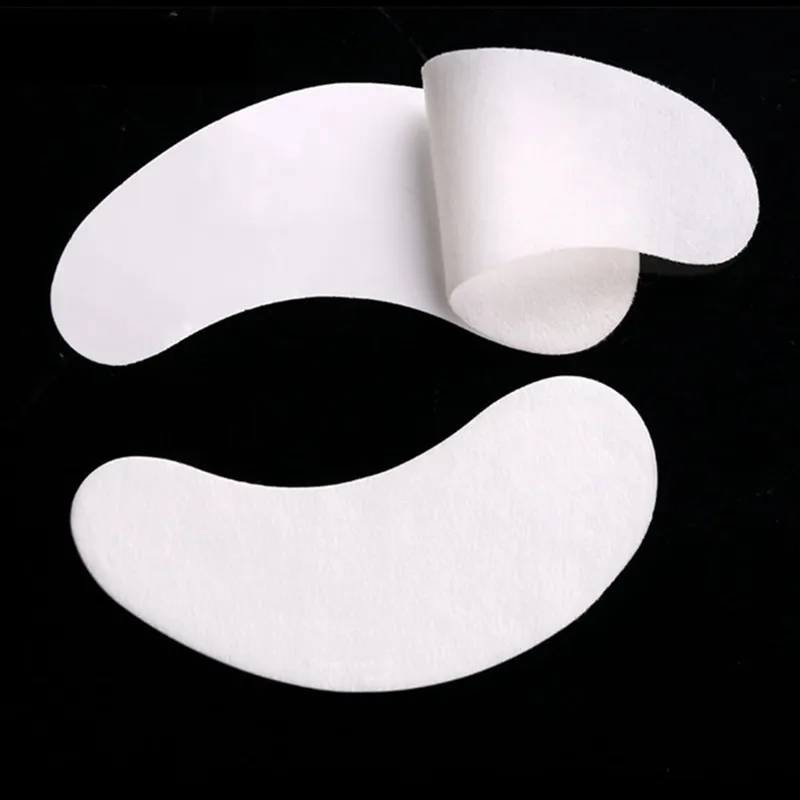 50 пар накладки для ресниц гелевые прививки наращивания бумажные наклейки