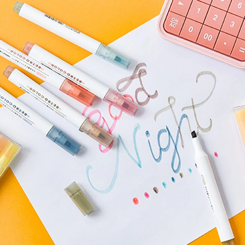 

6 цветов/набор, фломастеры для рисования