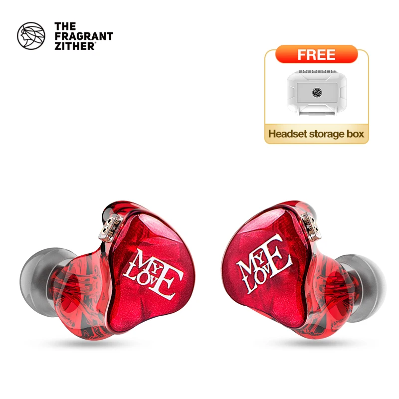 TFZ MyLOVE III Hifi Monitor Earphones,In-ear Earplug Double Moving Circle,Detachable Neckband In-Ear Headphone For phone