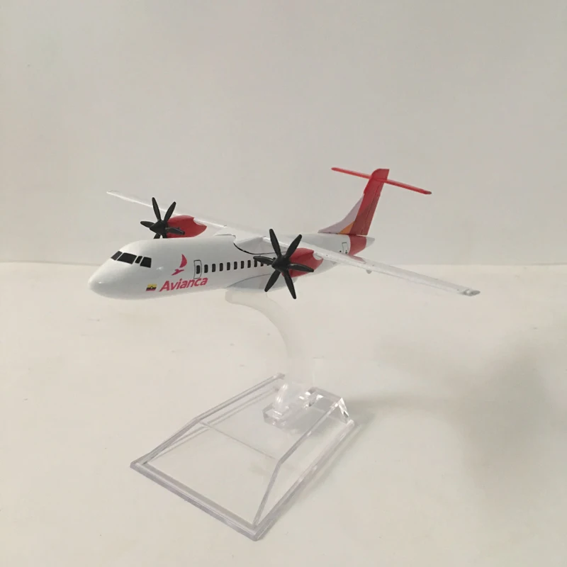 JASON TUTU модель самолета Модель 16 см Колумбия авиа ATR 600 Литые металлические
