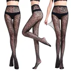 Женские ажурные колготки на Хэллоуин, сексуальные колготки, сетчатые чулки, Клубные трусики, сетчатые трусики, нижнее белье, Чулочные изделия для готической одежды