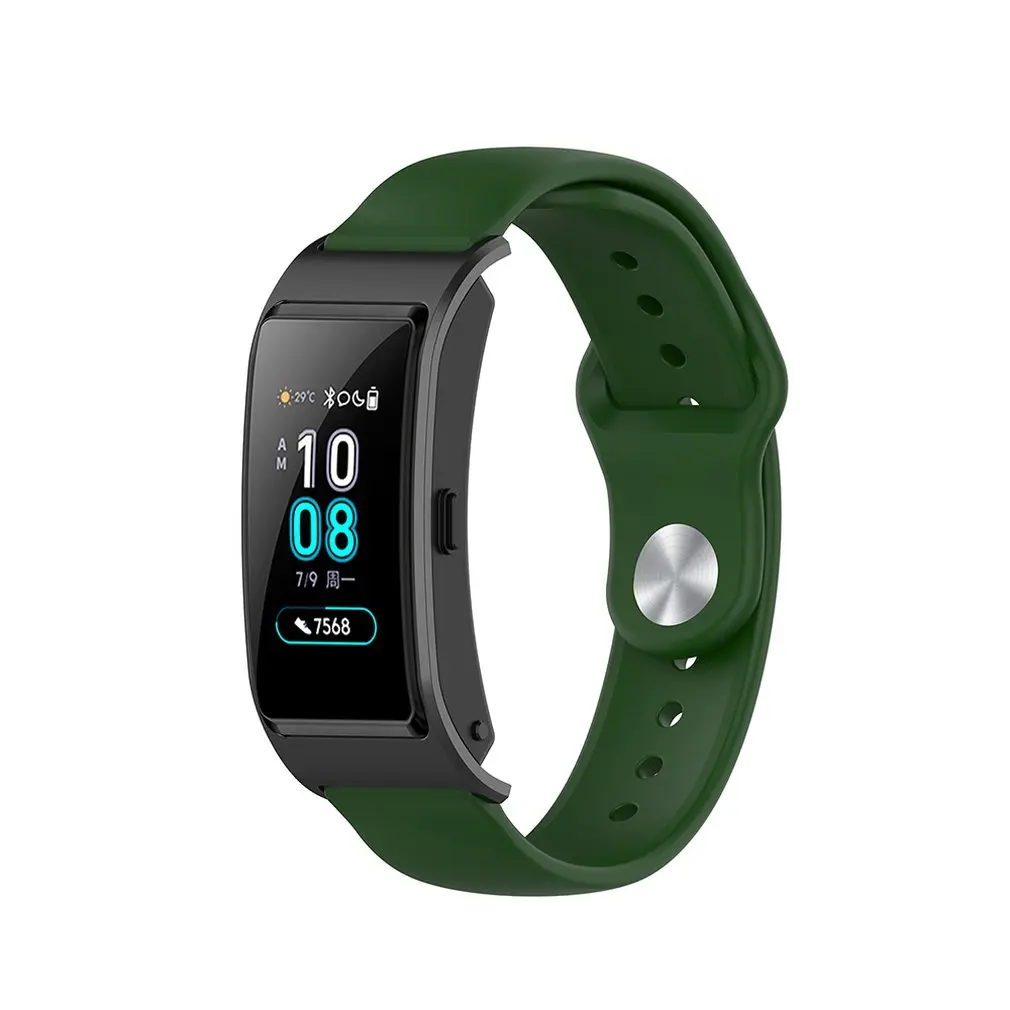 armygreen Спортивный силиконовый браслет для Xiaomi Huami Amazfit GTR 47 мм ремешок для Huami Amazfit Bip lite часы браслет ремешок для часов - Цвет: armygreen