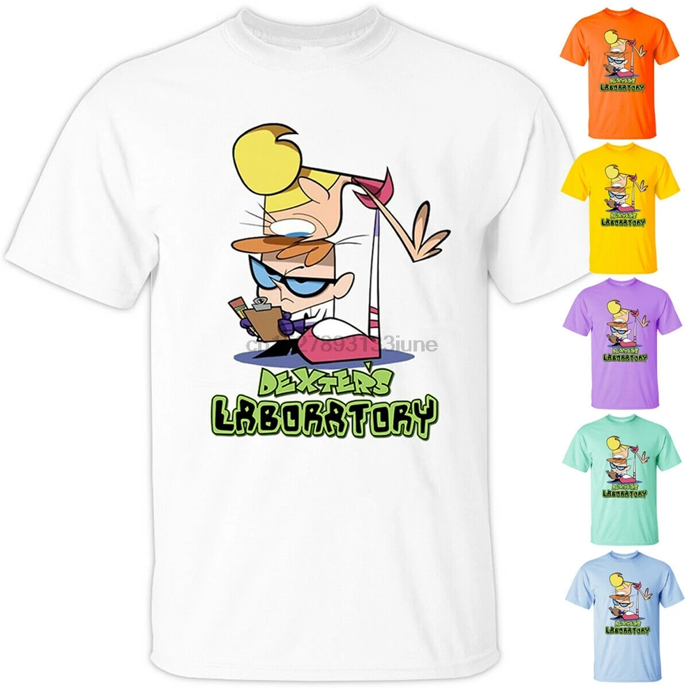 

Cartoon Dexter Laboratory V1 Poster 1996 T Shirt (White) All Sizes S-3Xl 2Xl 32Xl Tee Shirt