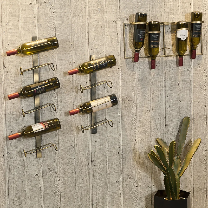 Креативный винный шкаф в стиле ретро украшение для бара индустриальном стойка