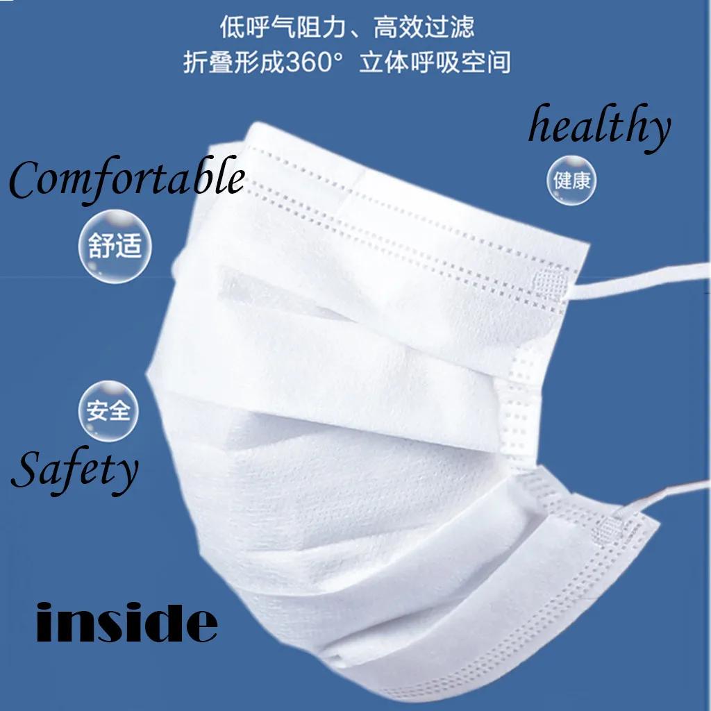 Маска многоразовая в наличии Купить сейчас! 50 шт одноразовые маски гражданского