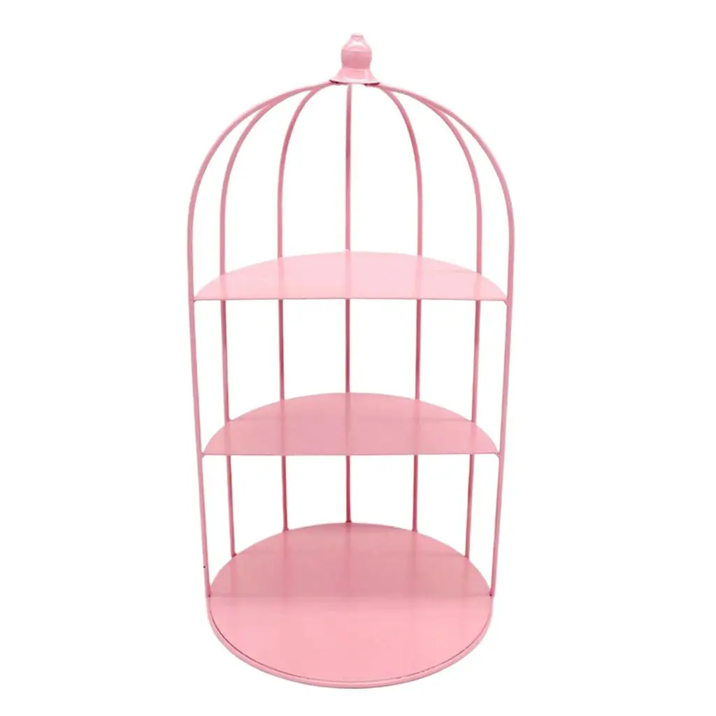 

Античный стиль металла Wire 3-ярусная стойка для тортов и десертов