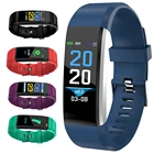 115 Plus смарт-браслет, спортивные часы, фитнес-трекер с пульсометром и шагомером, водонепроницаемые мужские часы, трекер активности