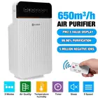 AUGIENB очиститель воздуха с дистанционным управлением HEPA фильтр отрицательные ионы очиститель воздуха удаление PM2.5 дыма пыли формальдегида автоматические мониторы